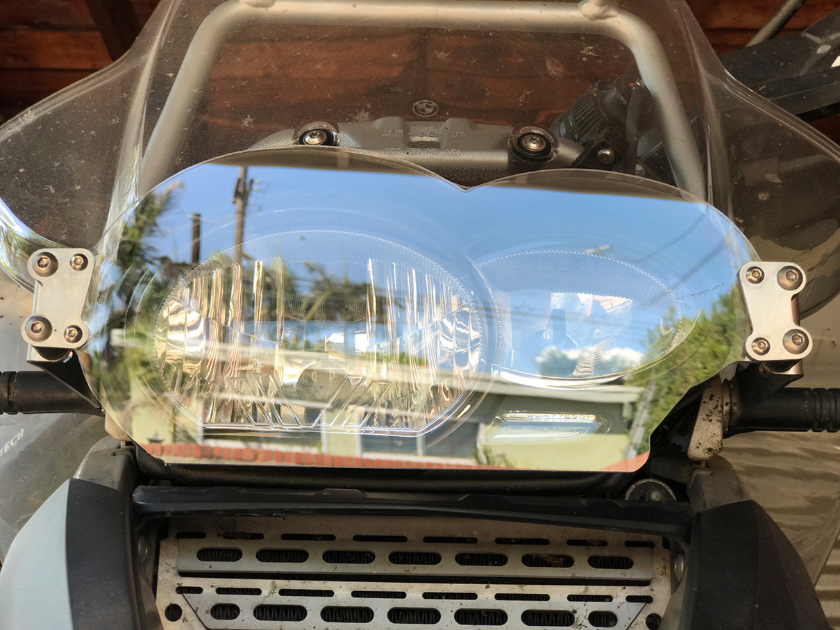 Replacement Acrylic for Touratech Headlight Guards R1200GS/GSA