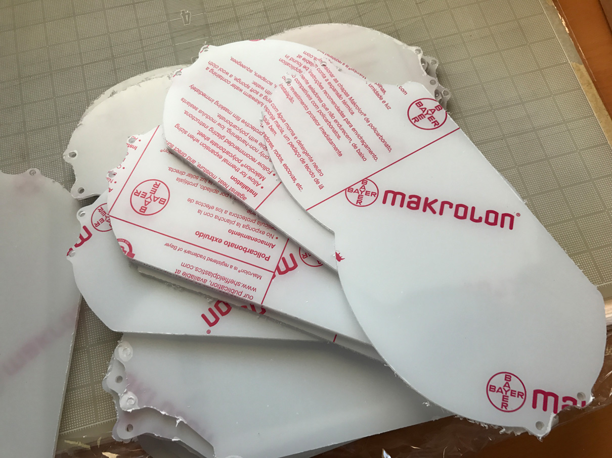 Replacement Acrylic for Touratech Headlight Guards R1200GS/GSA